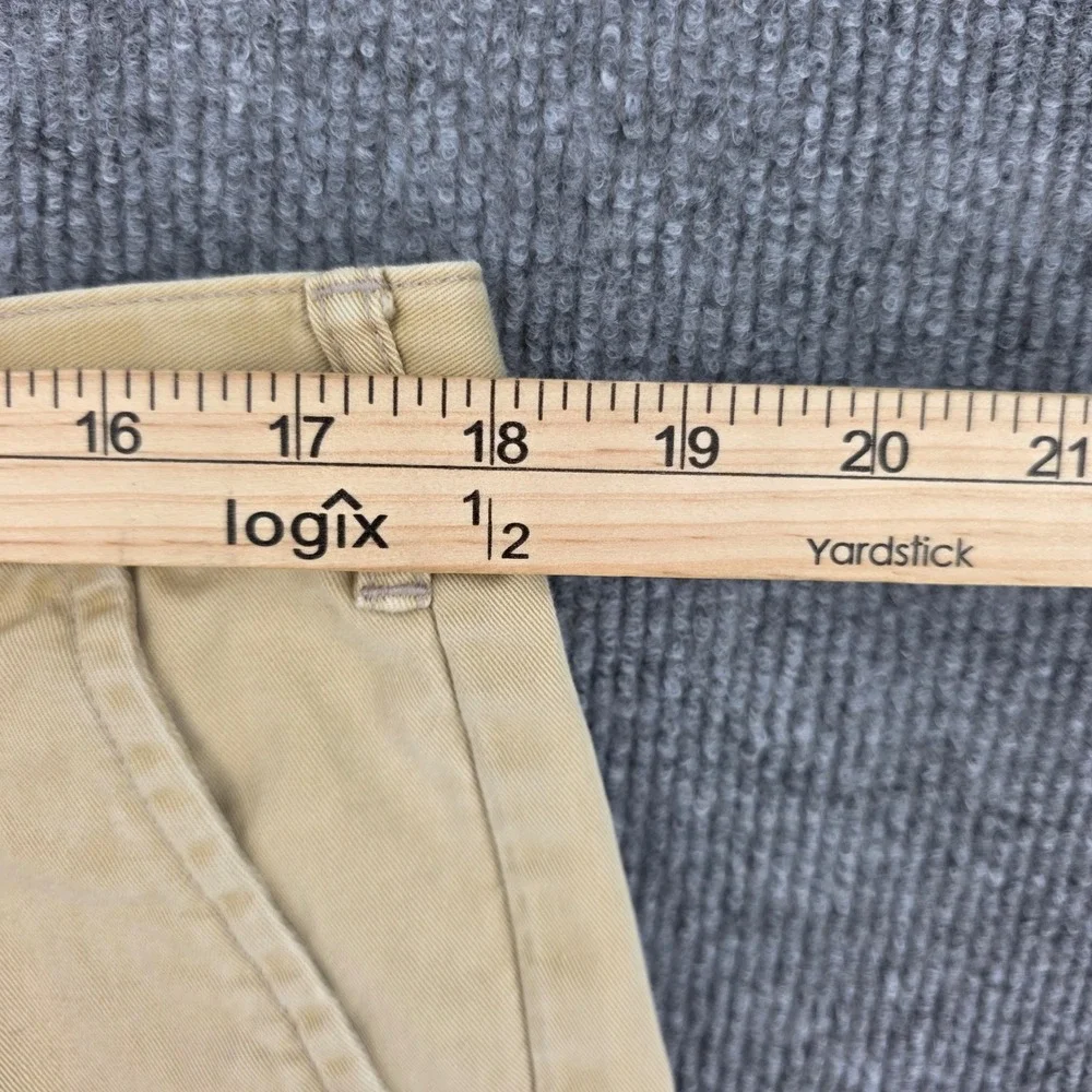 Vintage Coca-Cola Khaki Pleated Chinos Mens 36x29 Relaxed Straight Tan Pants USA